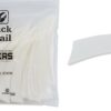 Penna naturale Scudo 4" Bianco Buck Trail